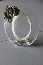 Cadre photo ovale cristal - cadre,