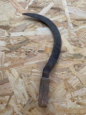 Faucille Outil ancien serpe serpette agricole ferme scie  herboriste jardin (4