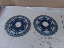 jeu de disque de frein avant  kawasaki er6 650 2009 2012 sans abs