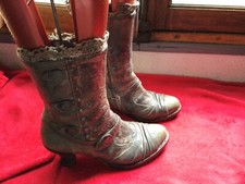 Bottines Neosens cuir kaki  .t 38 (T/F)