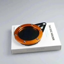 porte vignette d'assurance pour moto SUPPORT VIGNETTE coloris Or