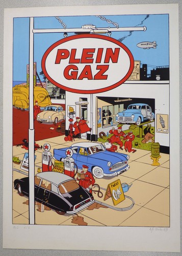 Yves chaland sérigraphie - yves,