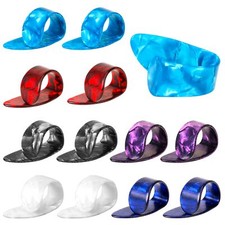 Lot de 12 médiators plats en celluloïd pour guitare acoustique banjo ukulélé ...