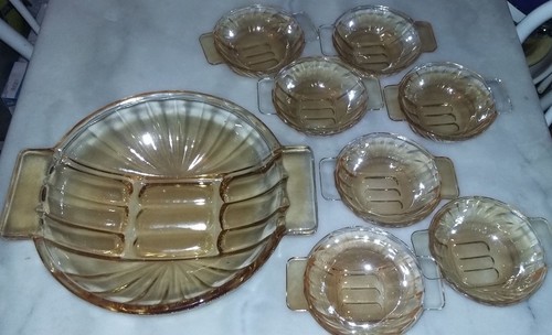 Ancien service art deco