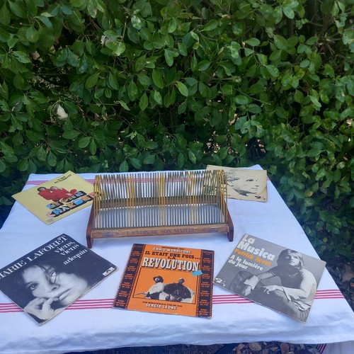 Range disques vinyles vintage - range, disques/vinyles