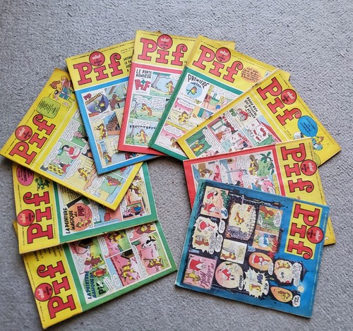 Lot magazines vaillant - 9, "vaillant