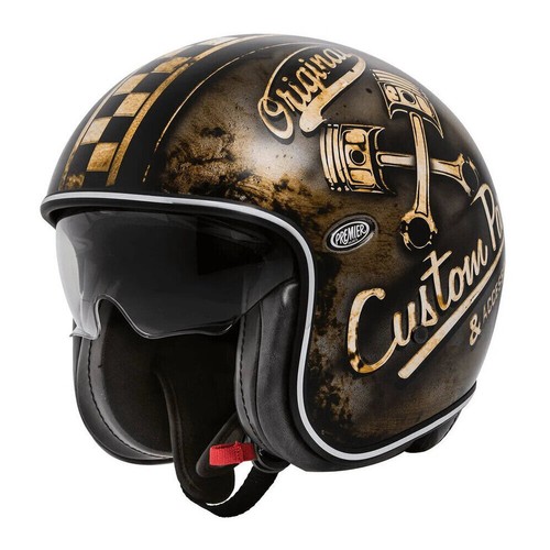 Casque jet vintage premier - casque,