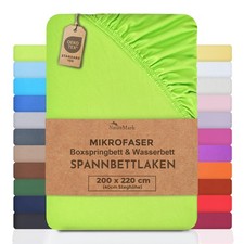 Drap-housse en microfibre pour