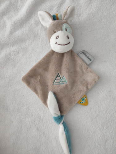 Doudou plat cheval - doudou, poney