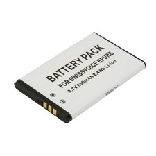 Batterie pour Téléphone Swissvoice Li-ion 3.7V 650mAh 2.4Wh