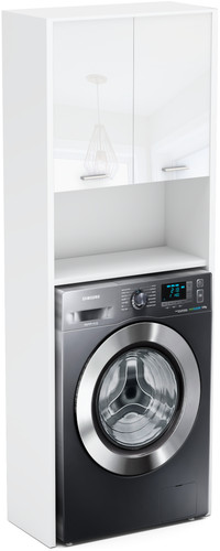 Meuble sous lavabo blanc - meuble, sous-lavabo,