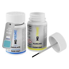 Peinture kit stylo retouche pour Peugeot M4W2 Bleu Forclaz Nacre Metallic