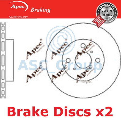 Apec braking 255mm - 255mm, ventilé