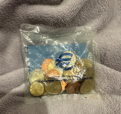 Sachet premier euros 2002 - sachet,