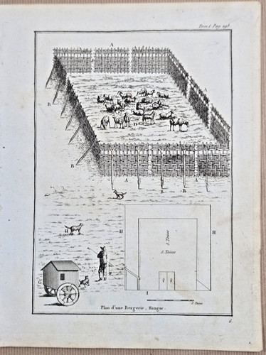 Gravure 1798 travaux de - 1798,