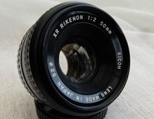 Ricoh XR Rikenon 50mm F2 monture Pentax K