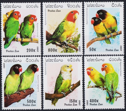 Laos 1997 amour oiseaux - amour,