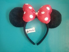 21.07.11.1 Serre tête Minnie Disney Disneyland Mickey peluche oreilles
