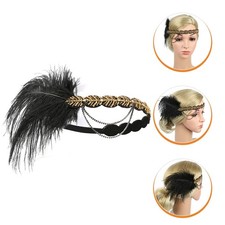  Coiffe De Flapper Serre Tete