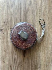 OUTIL ANCIEN DECAMETRE A RUBAN Massi Tools Vintage