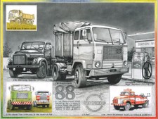 POSTER CAMION RéTRO VOLVO  F