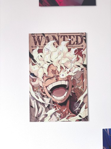 Poster metal luffy - poster,
