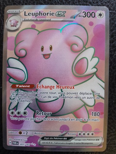 Carte pokémon leuphorie - carte,