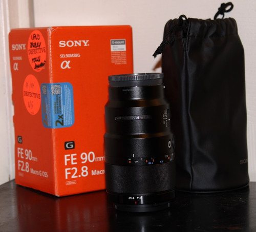 Sony 90mm macro g oss - sony,
