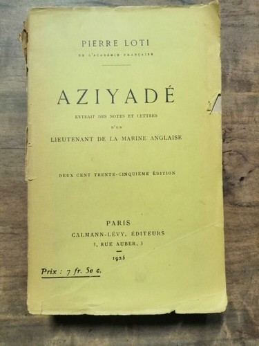 Pierre loti aziyadé - pierre,