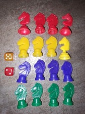 16  pions petits chevaux