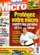MICRO HEBDO n° 168 : protégez votre micro contre les pirates et les virus