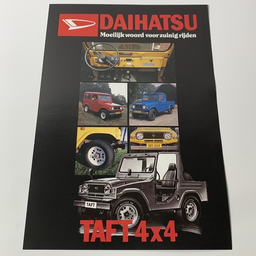 Daihatsu taft 4x4 brochure - taft,