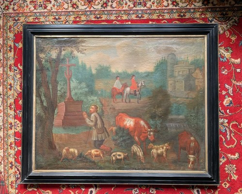 Hst scène pastorale - hst, &