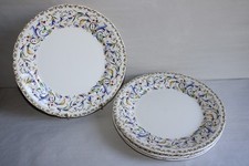 4 assiettes plates maître