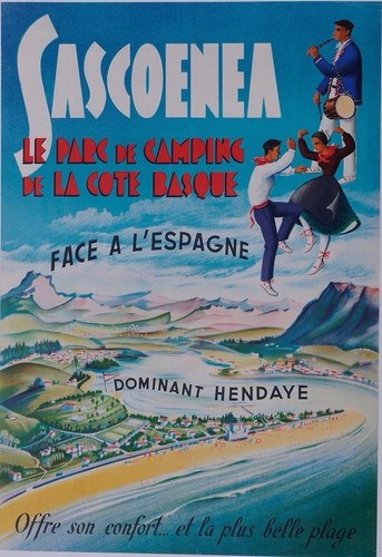 Affiche poster landes béarn - affiche,