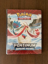 Cartes Pokémon Classeur Portfolio Bloc Platine / Platinum Supreme Victors BE