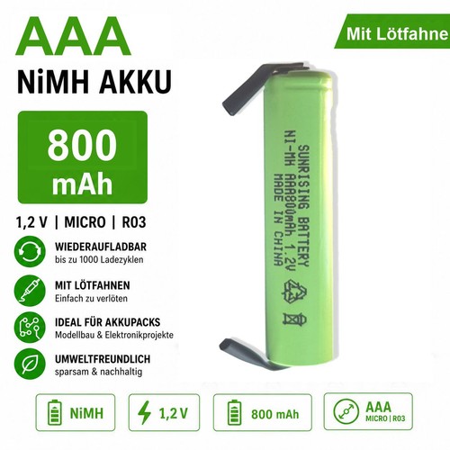Batterie rechargeable aaa - batterie, nimh