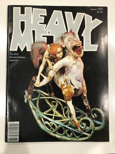 Heavy metal magazine - heavy, january