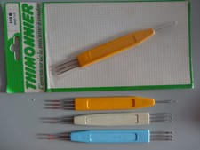 Lot 4 reports mailles Machines à tricoter (jauge 4,5) Empisal, Erka, Thimonnier