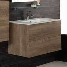 Meubles salle de bains Meuble Suspendu Porte-lavabo Unika160 - 3 Couleur