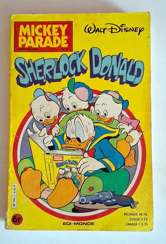 Mickey parade sherlock - n°1,