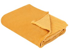 Couvre-Lit Orange en Polyester