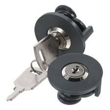  Serrure à douille en alliage de Zinc, 2 pièces, avec clés, prise industrielle,