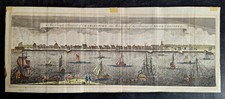Map Rare View of Charleston, South Carolina 1779 United States