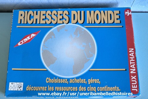 Jeu société richesses du - jeu,