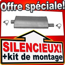 Silencieux intermédiaire pour - intermédiaire,