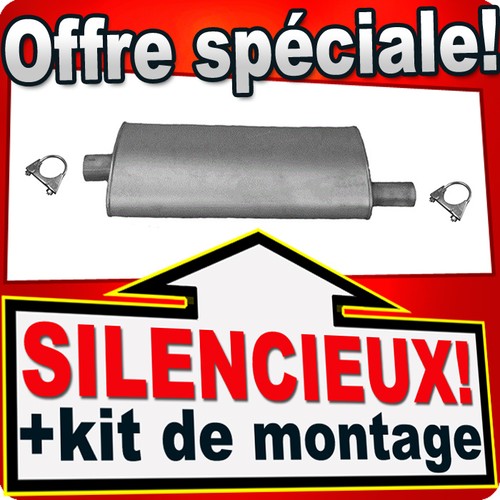 Silencieux intermédiaire pour - silencieux,