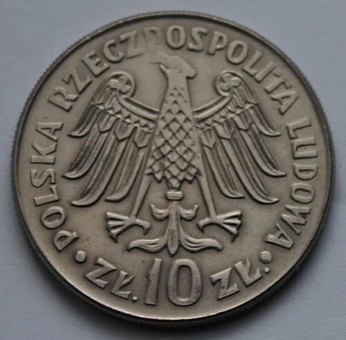 Pologne zlotych 1964 - pologne, 10