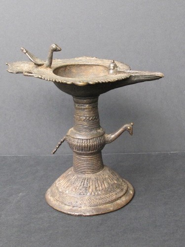 Ancienne lampe huile - lampe, à