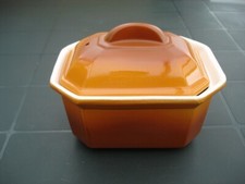 Terrine  CCF  FRANCE vernissée, Faience céramique française, foie gras, pâté etc